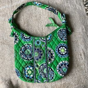 Vera Bradley Cupcake Green winter 2009 Olivia handbag